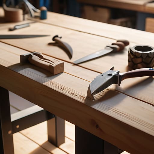 Prioritizing Sturdy Workbench Design Over Perfect Aesthetics.