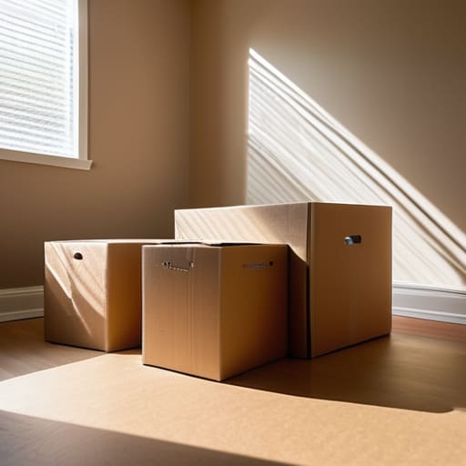 Kids playing in The Cardboard Box Kingdom.