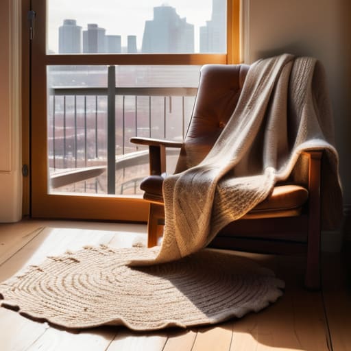 The "Found Space" Corner reading sanctuary.