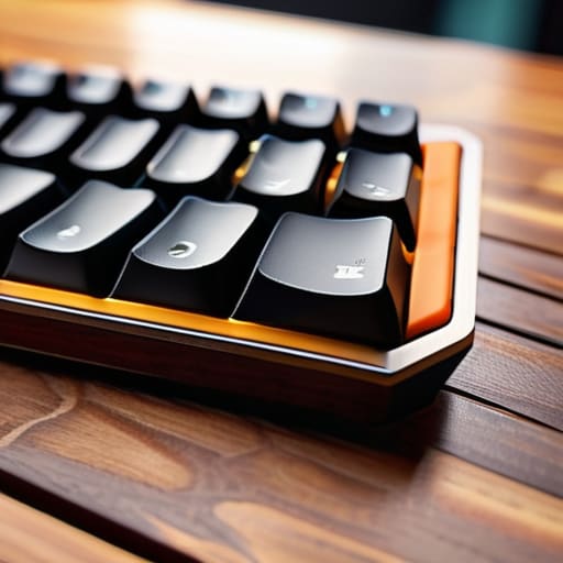 The No-Nonsense Mechanical Keyboard for typing.