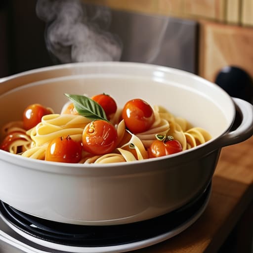Creamy The One-Pot Pantry Pasta dish.