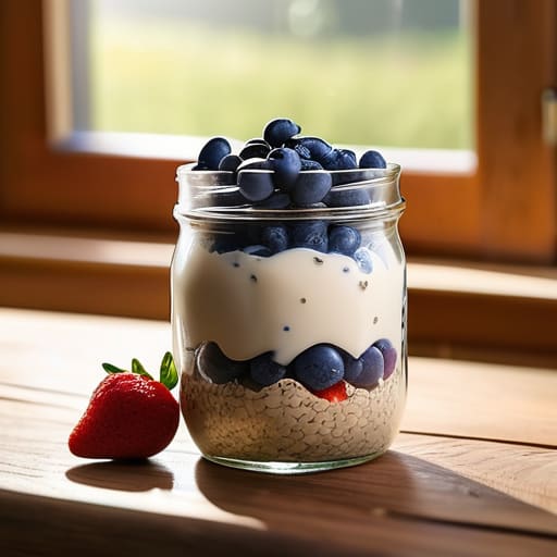 Preparing breakfast with The Overnight Oats Strategy.