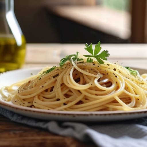 Simple One-Pot Pantry Pasta with marinara.