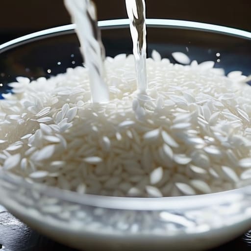 Rinsing White Rice for Function Not Just Aesthetics