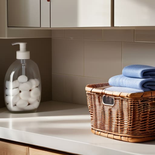 Organized laundry room: Let's Keep It Functional.