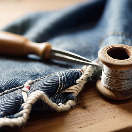 The Long Game with Your Denim patching.