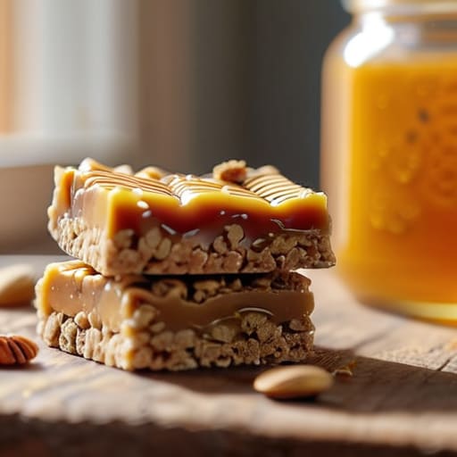 The No-Bake Peanut Butter Swirl snack.