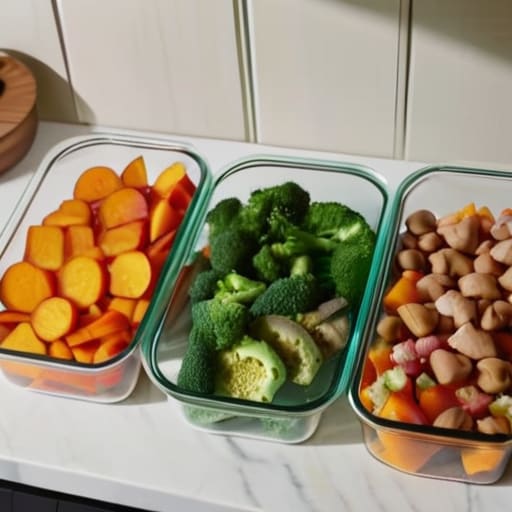 Batch cooking for beginners weekly meal guide.