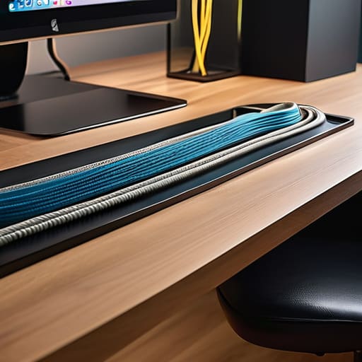 Creative cable management diy solutions.