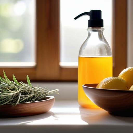Making effective diy cleaning products at home.