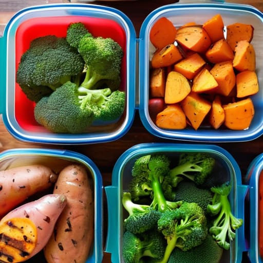 Healthy meal prep ideas for the week.