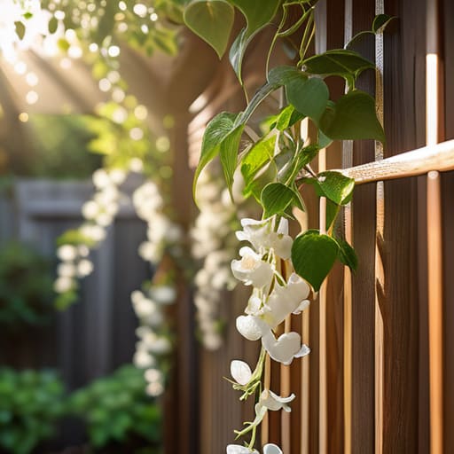 Guide on how to build a garden trellis.