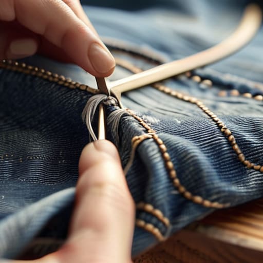 Guide on how to mend clothes.