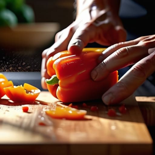 Learn how to prep vegetables safely.