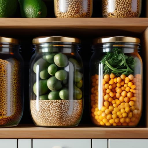 Tips on how to stock a healthy kitchen.