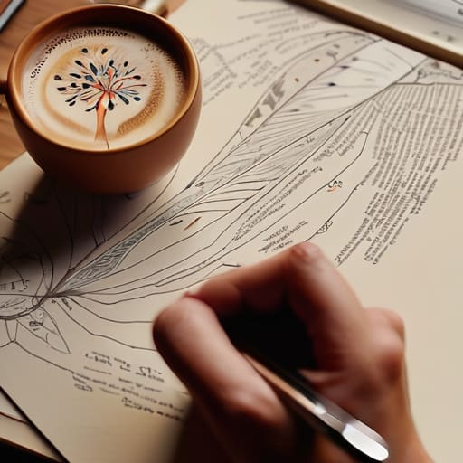 Effective idea organization using mind mapping.