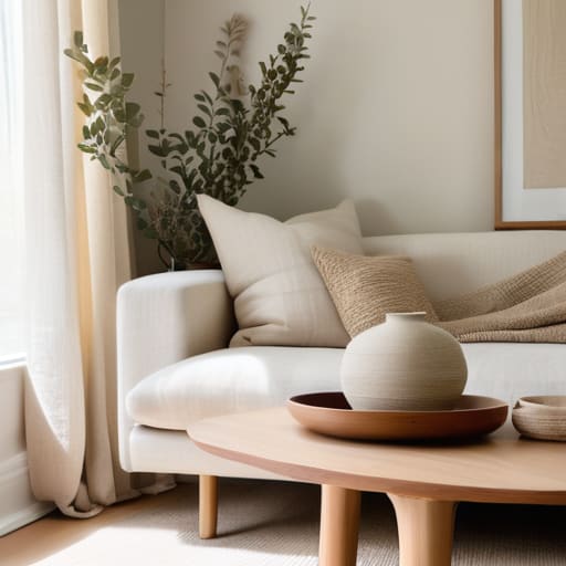 Minimalist home tips for a warm aesthetic.