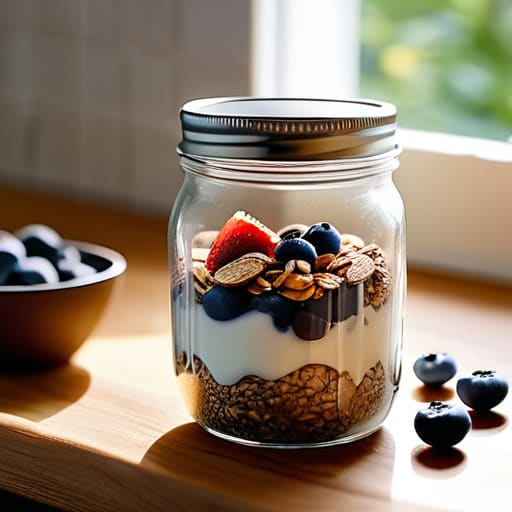 Quick breakfast for busy mornings grab-and-go.