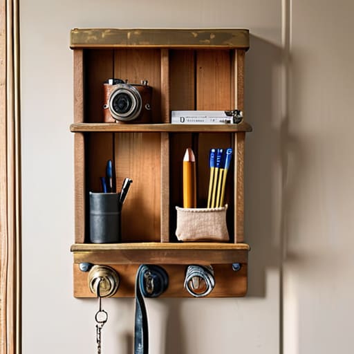 The "Everything-in-Its-Place" Entryway Organizer pallet.