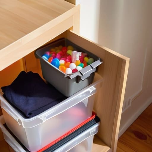 Organizing seasonal gear, Making It Stick.