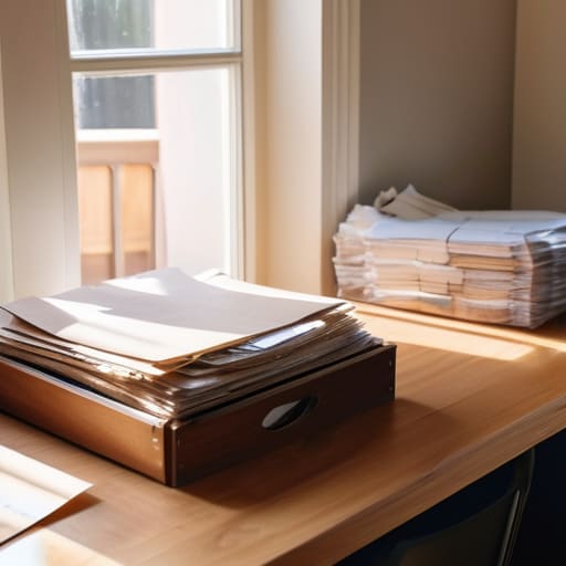 A No Nonsense Paperwork Decluttering Checklist.