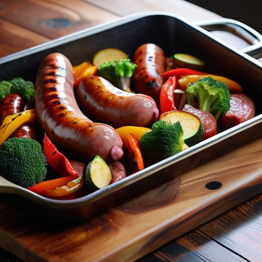 Sheet Pan Sausage and Veggies recipe.