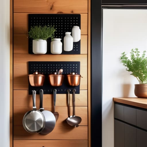 Use Your Vertical Space in small kitchens.